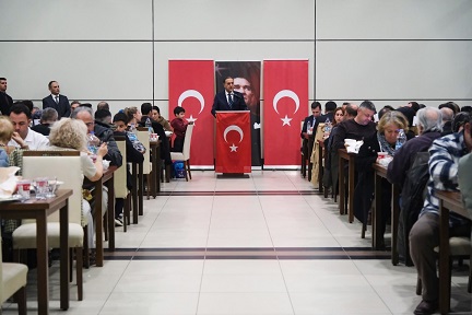 Çiftlikköy’de Şehit ve Gazi Aileleri İftarda Buluştu